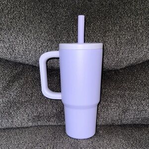 Mainstays Purple Insulated Tumbler with Handle